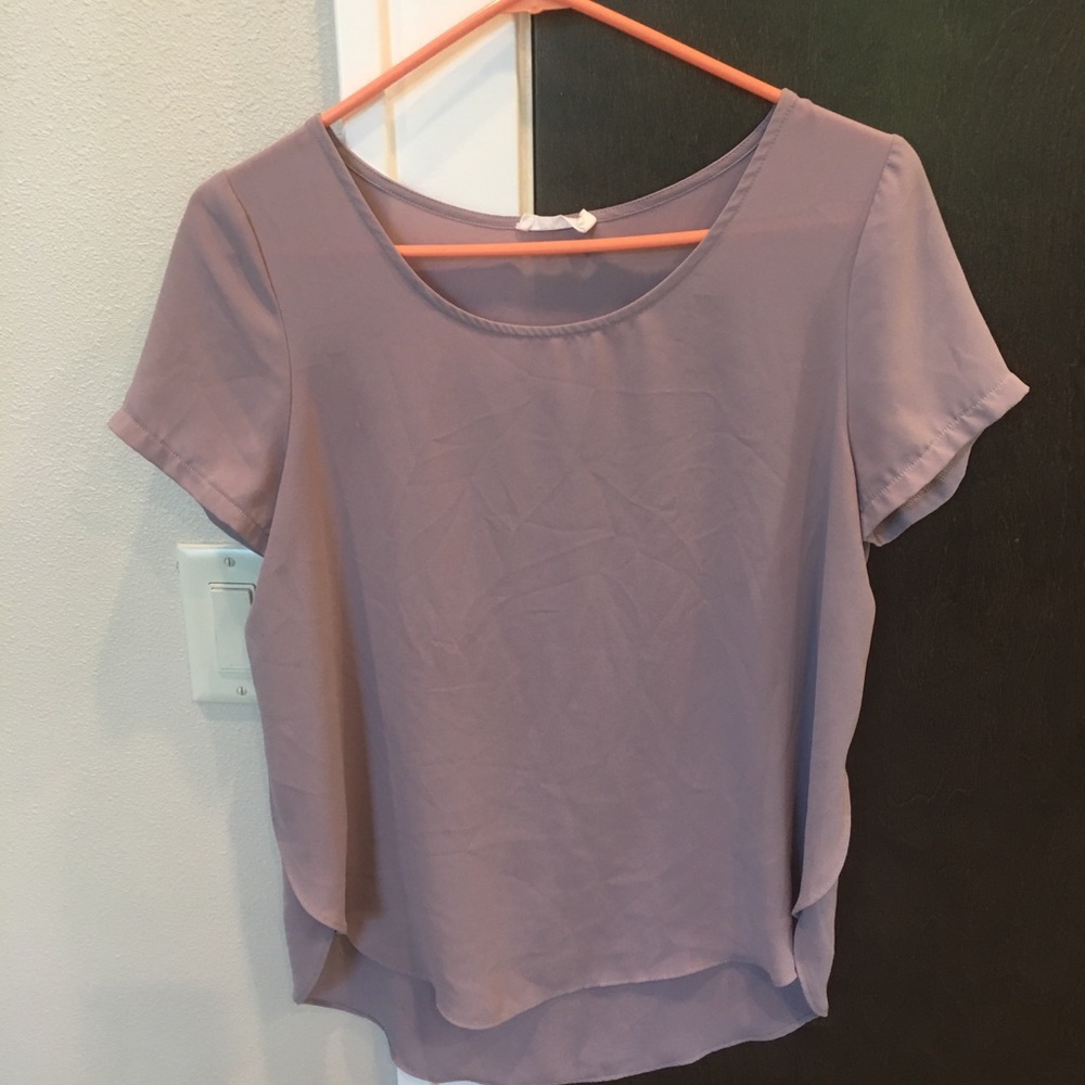 Lavender blouse